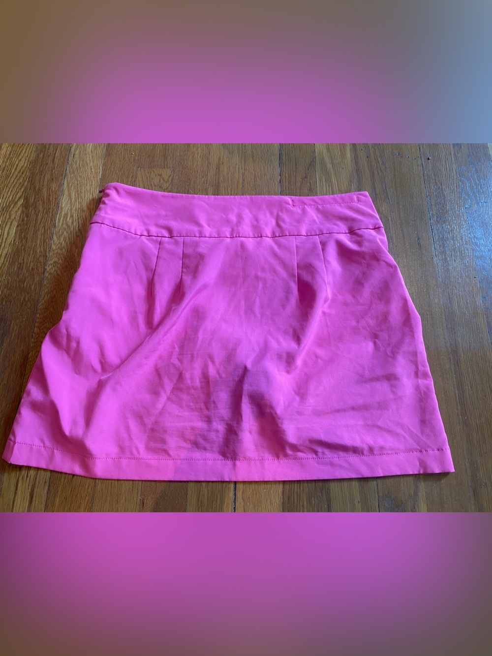 Women's Pink Performance Skort - Picture 5 of 6